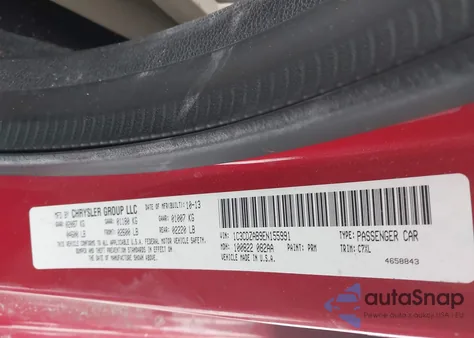 2014 Dodge Avenger Se from USA, damaged, VIN 1C3CDZAB9EN155991